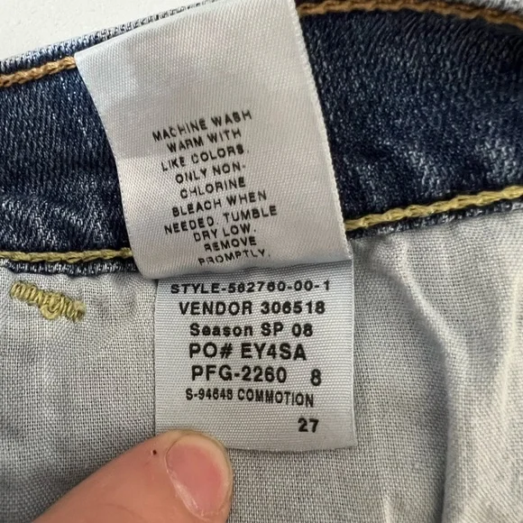 Old Navy The Flirt Women's Low Rise Denim Jeans Blue Size 12 - Picture 6 of 16